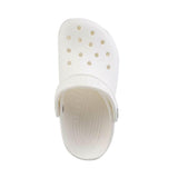 Crocs Unisex-Child Classic Clogs, White/White, 1 Little Kid