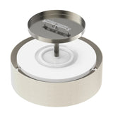 KODA Duo-Mount Fabric Drum Ceiling Light – Modern Home Lighting