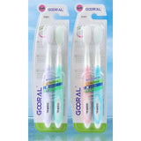 GOORAL E501 Double Soft Bristle Toothbrush, Professional 2-Pack 

 Gentle and Effective Oral Care product image