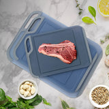Neoflam Translucent Cutting Board Set – 3-Piece Non-Slip Kitchen Board Collection