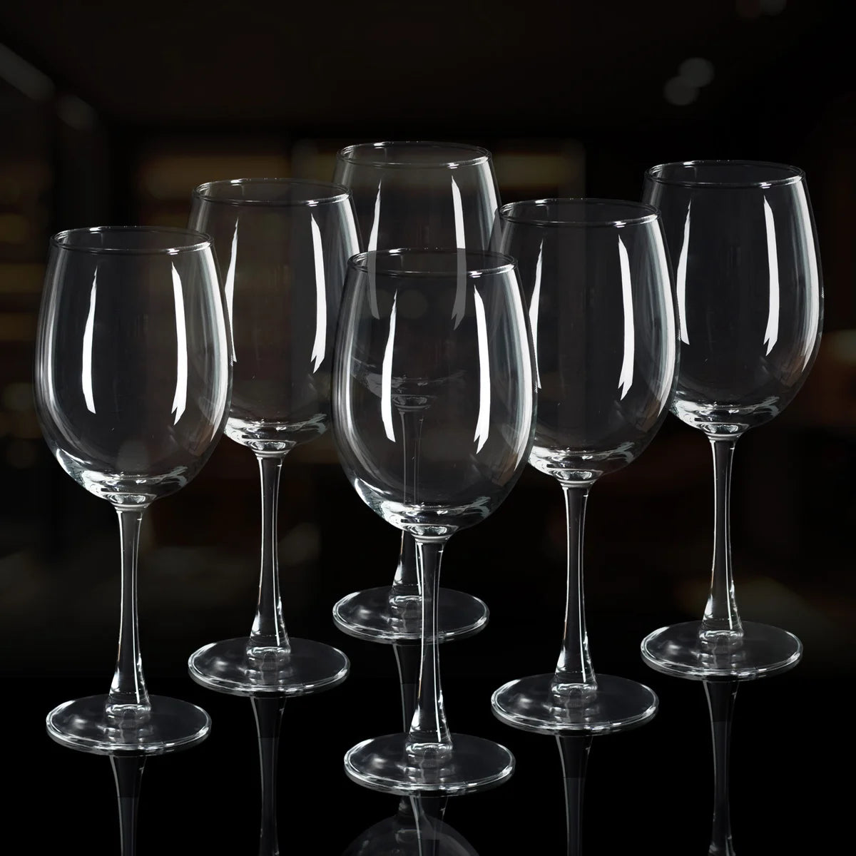 Wine Glass Party Pack – 18-Pack | Classic Clear Wine Glasses for Parties, Events & Everyday Use