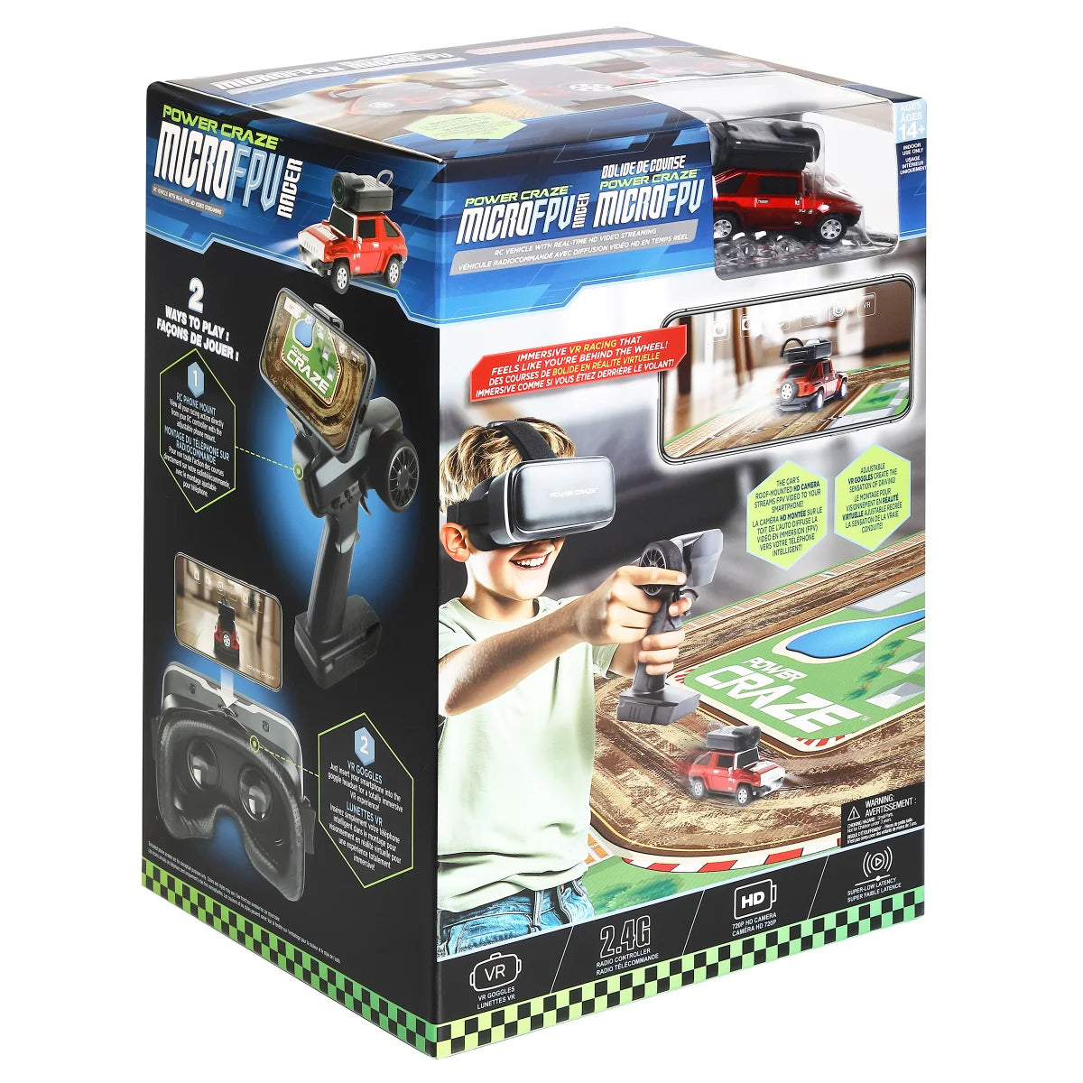 Power Craze Micro FPV Racer – Mini Drone with First-Person View