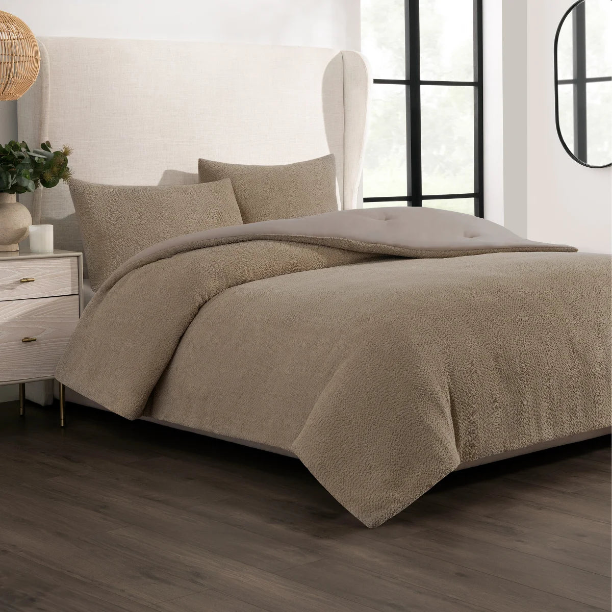 COCOCOZY Bouclé King Comforter Set