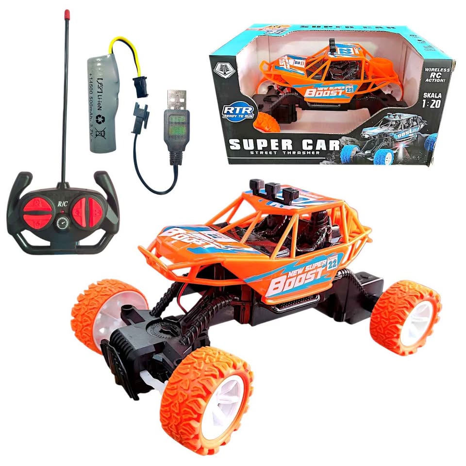Super Car Street Thrasher RC Car – High-Speed Remote Control Racing Car with Durable Design