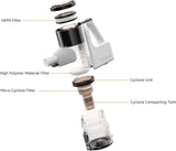 Amazon Basics Cordless Stick Vacuum Cleaner, Lightweight (5 lbs), Powerful Suction for Carpet and Hardwood Floors in Small/Medium-Sized Rooms, 0.4L Dust Cup, 250W, White