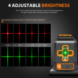 Tacklife Cross Line Laser Level – Model SC-L01
