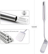 Stainless Steel Slotted Spatula – Durable, Heat-Resistant Kitchen Cooking Tool