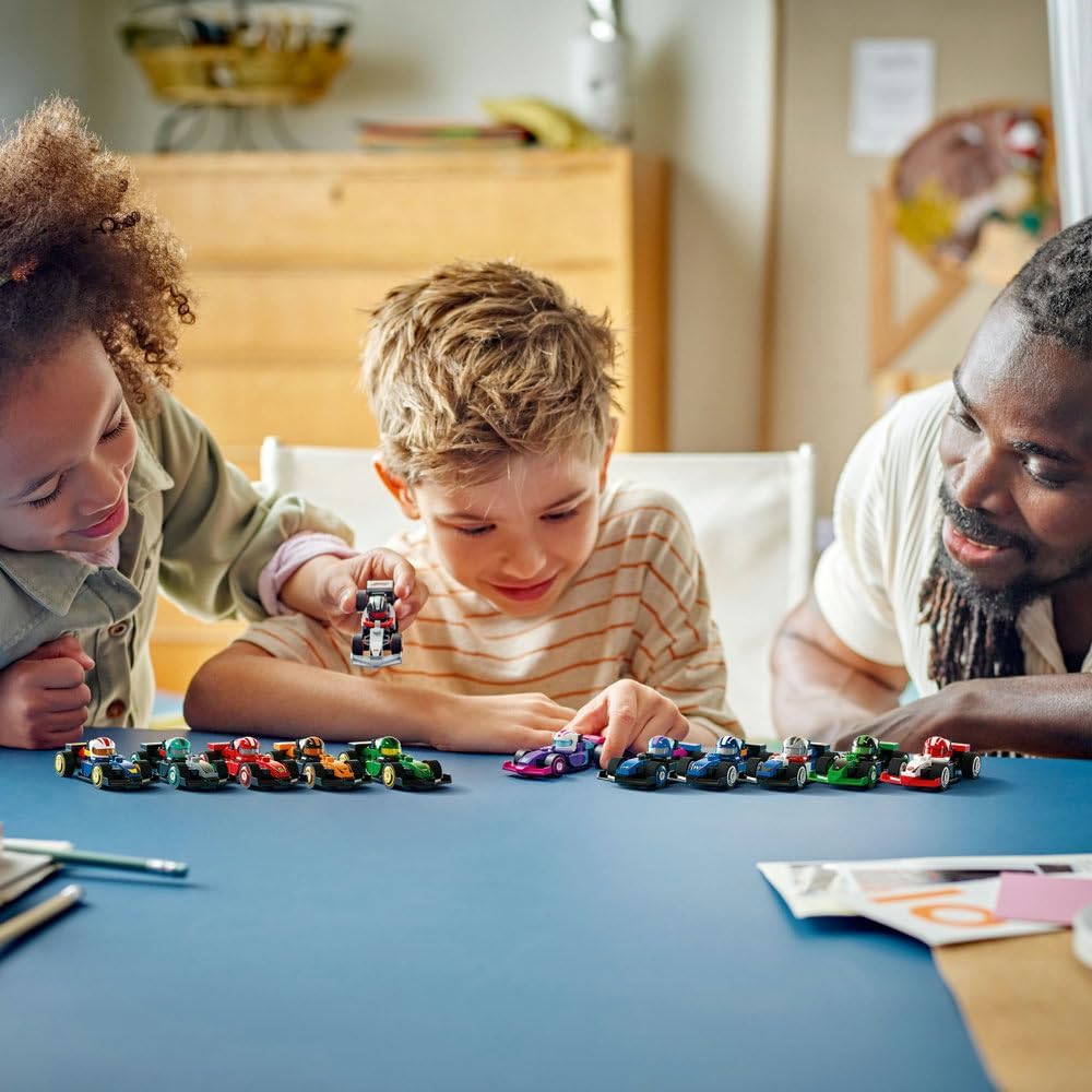 LEGO F1 Collectible Race Cars Building Kit 71049 – Formula 1 Racing Fun