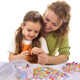 FUN LITTLE TOYS Pop Beads Jewelry Making Kit – 2000+ PCS DIY Bracelet & Necklace Set for Girls Ages 6+