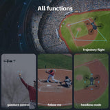 MOCVOO Drones with Camera for Adults Kids, Foldable RC Quadcopter, Helicopter Toys, 1080P FPV Video Drone for Beginners, 2 Batteries, Carrying Case, One Key Start, Altitude Hold,Headless Mode,3D Flips