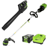 Greenworks Pro 80V String Trimmer and Jet Blower Combo Kit product image