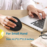 Jelly Comb Ergonomic Vertical Wireless Mouse – Comfortable, Anti-Strain Computer Mouse