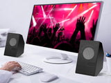 D7 Mini USB 2.0 Powered Speaker System – Clear Sound, Compact Design