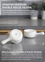 Lazuro, Sandy Soup Bowls with Handle, Set of 4, (8.4" x 6.1" x 2.5")