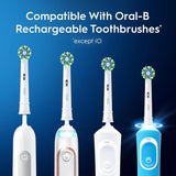 Oral-B Genuine Replacement Brush Heads, Cross Action, Refills For Oral-B Electric Toothbrushes, White, 5 Count