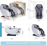 Massa Max MT339 4D Full-Body Smart Massage Chair with Zero Gravity & SL Track