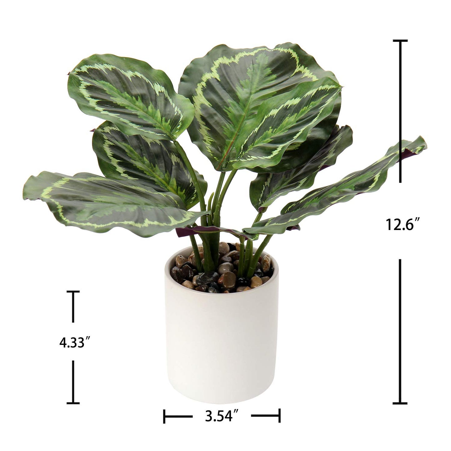 Threshold Artificial Potted Plants Green Faux Plants Indoor Small Fake Plant - OPEN BOX LIKE NEW