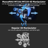 Massa Max MT339 4D Full-Body Smart Massage Chair with Zero Gravity & SL Track