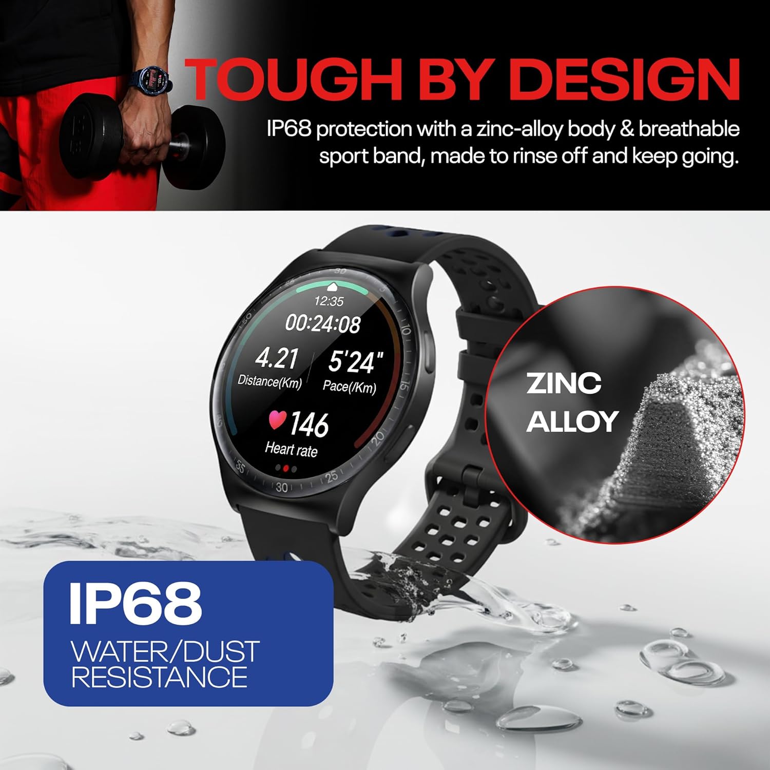 Reebok Pulse Smartwatch – Fitness Meets Smart Performance