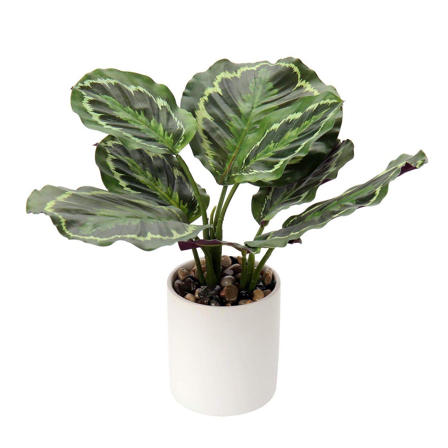 Threshold Artificial Potted Plants Green Faux Plants Indoor Small Fake Plant - Open Box LIKE NEW product image