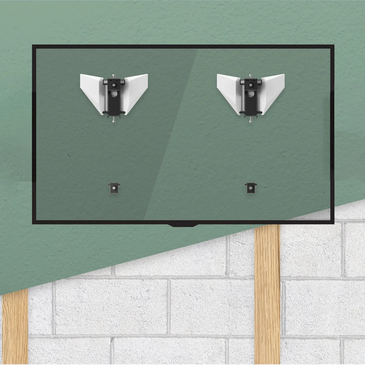 AVF Fixed Tilt TV Wall Mount – Fits 37–100″ TVs, Low-Profile Heavy-Duty Wall Bracket