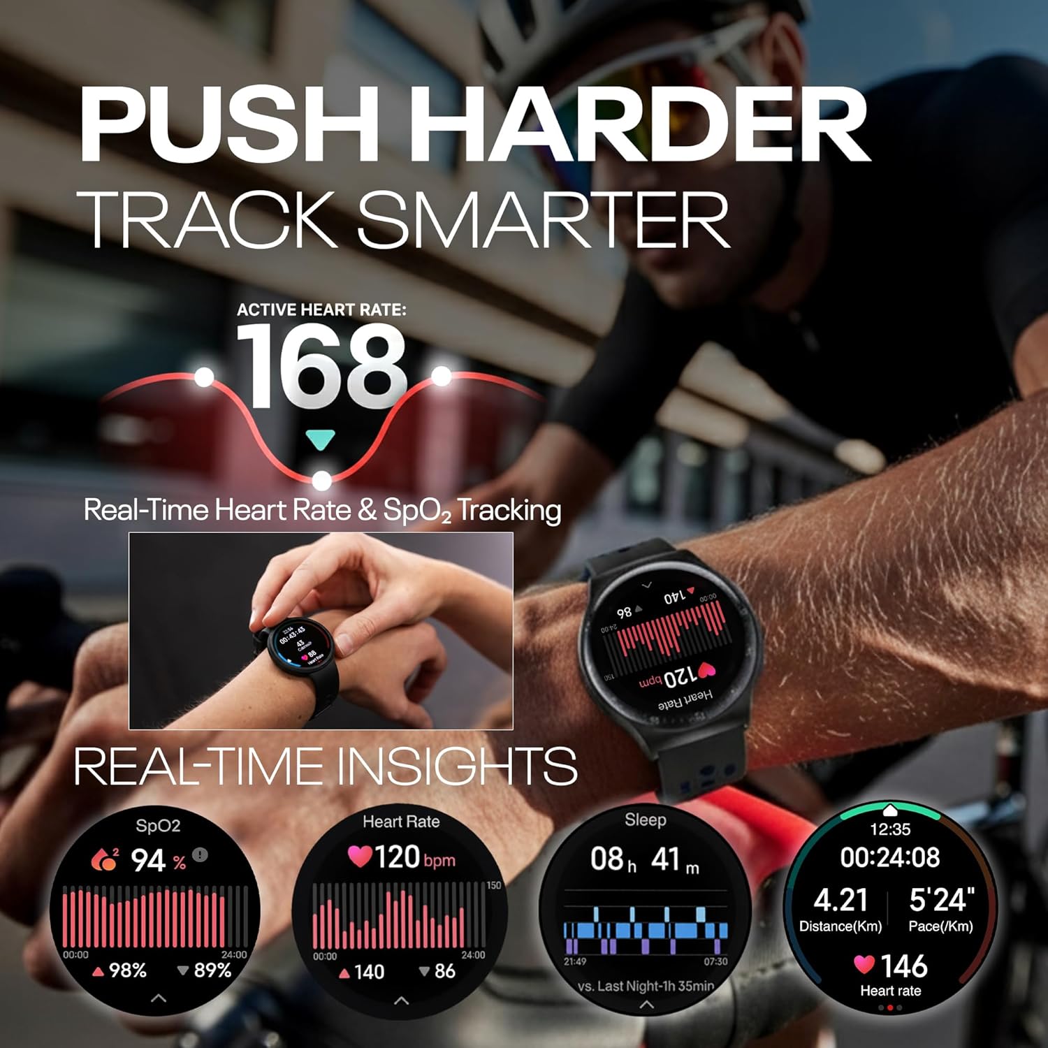 Reebok Pulse Smartwatch – Fitness Meets Smart Performance