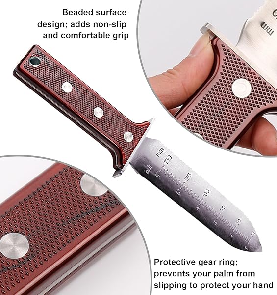 Gardening Knife with Depth Measurements – Hori Hori Style