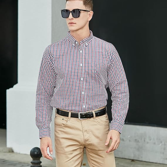 Roots Men’s Leather Belt – Premium Genuine Leather Classic Everyday Belt