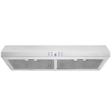 Ancona 30" Ducted Under-Cabinet Range Hood in Stainless Steel