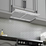Ancona 30" Ducted Under-Cabinet Range Hood in Stainless Steel