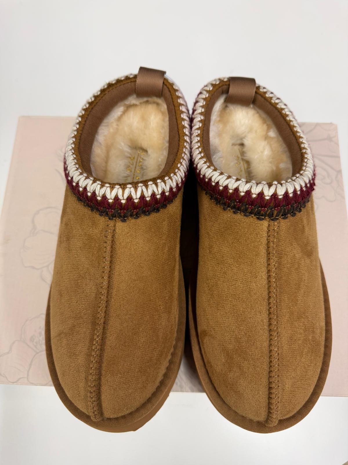 Vegan Suede Slides 

 Comfortable Slip-On Sandals product image