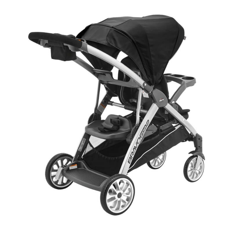 Chicco BravoFor2 LE Standing/Sitting Double Stroller (Sit & Stand Design)*