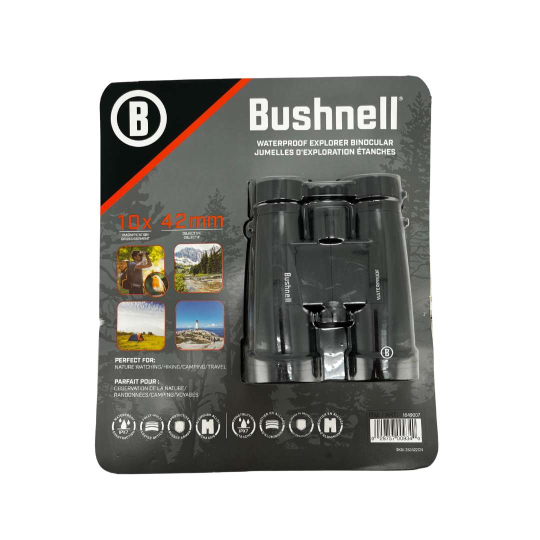 Bushnell Waterproof Binoculars – 10x42mm High-Performance Optics for Outdoor Adventures