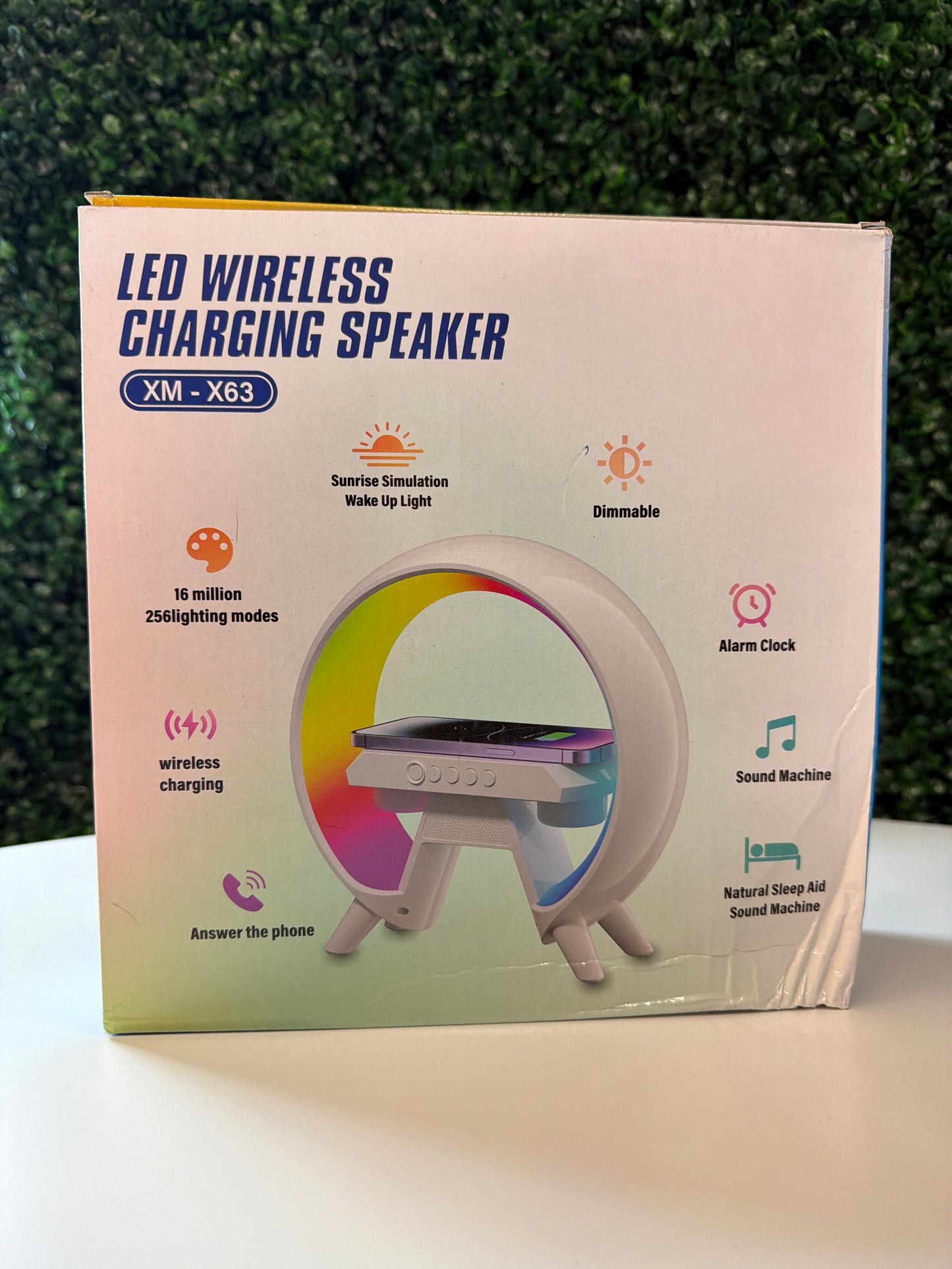 LED Wireless Charging Speaker (XM-X63)