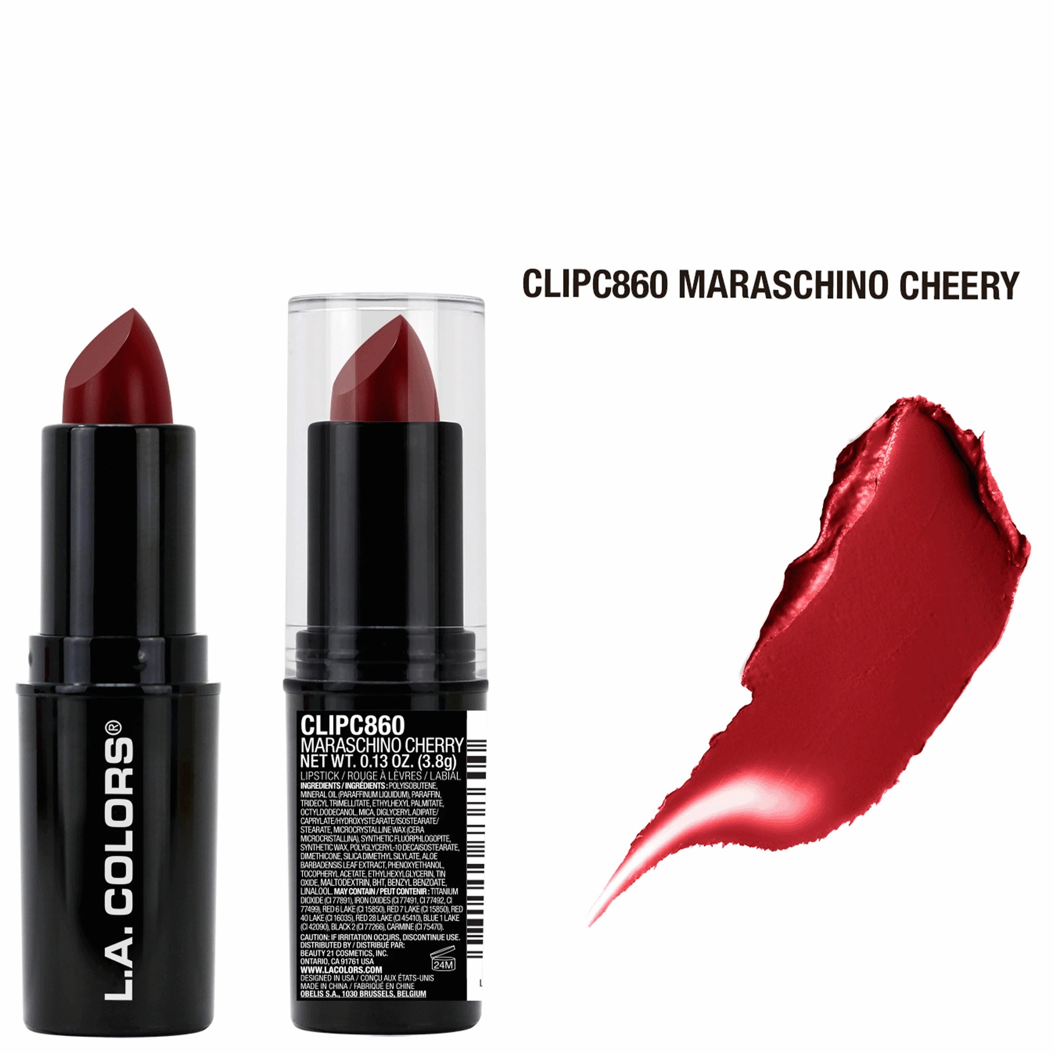 L.A. Colors Matte Lipstick – Long-Lasting, Vibrant Lip Color