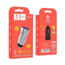 Denmen DZ10 Car Quick Charger Dual USB, 3.1A, Qualcomm Quick Charge 3.0 product image