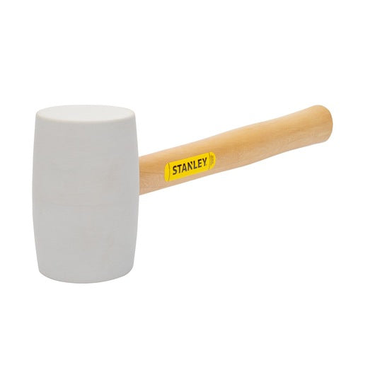 Stanley 16 oz. Rubber Mallet – Non-Marring Head with Fiberglass Handle (STHT56145)