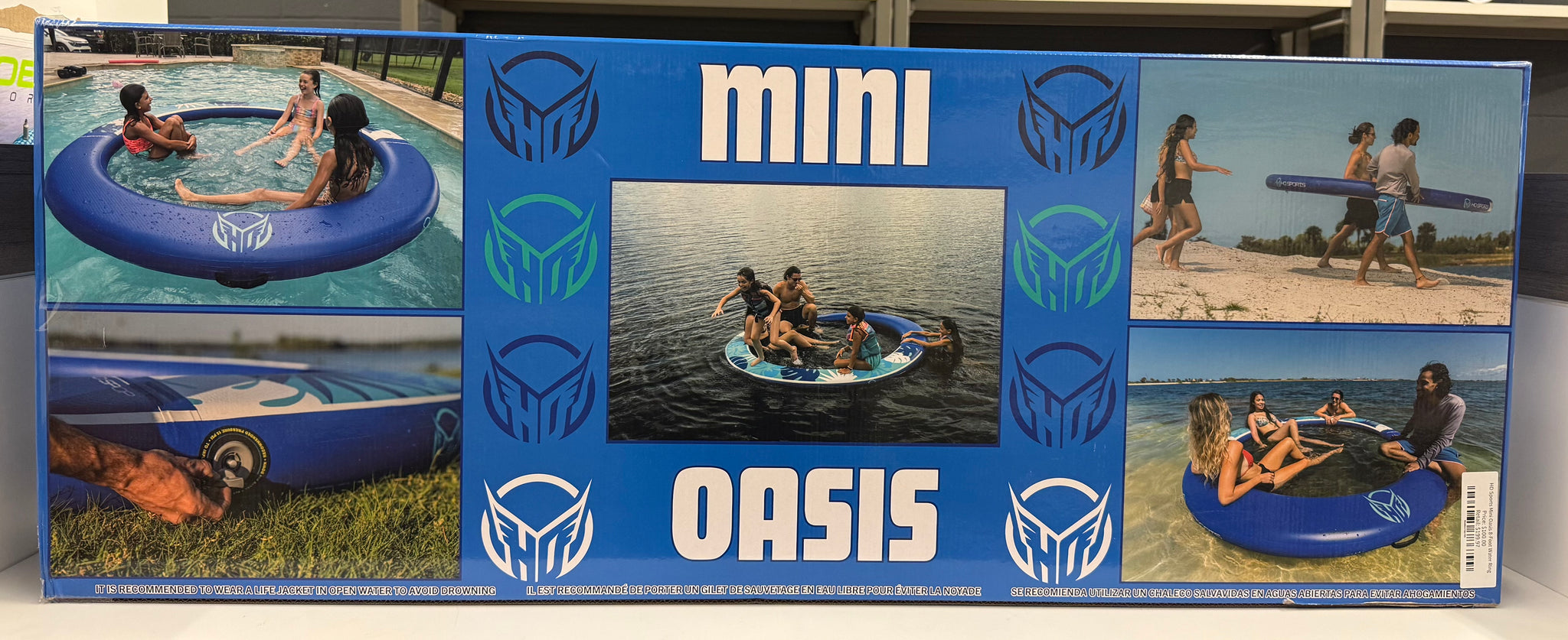 HO Sports Mini Oasis 8-Foot Water Ring product image