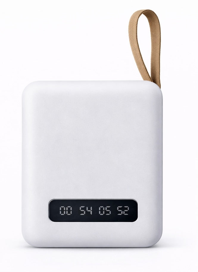 K16 Power Bank – 10,000mAh with 4 Built-In Charging Cables