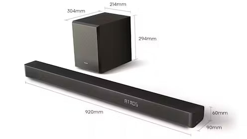 Hisense Soundbar AX3100G 3.1 Channel with Wireless Subwoofer