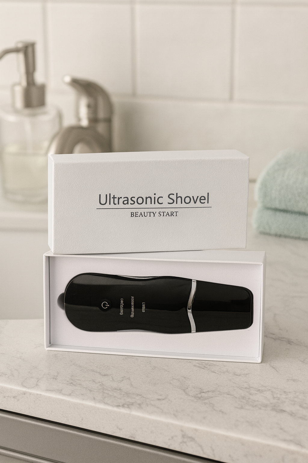 Ultrasonic Beauty Shovel – Deep Facial Cleansing & Skin Scrubber Tool