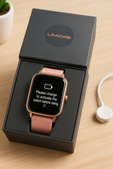 UMIDIGI Rose Gold Smartwatch – Elegant & Feature-Rich Wearable for Health and Fitness