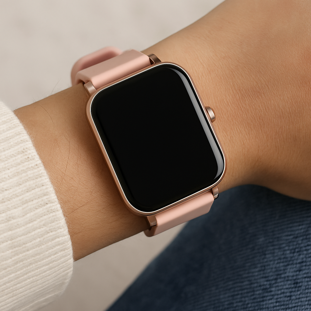 UMIDIGI Rose Gold Smartwatch – Elegant & Feature-Rich Wearable for Health and Fitness
