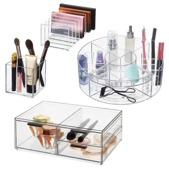 iDesign Cosmetic Organizer Set (4-Piece)