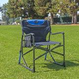 MAC Club Sports Outdoor Rocking Chair – Portable Rocker with Cup Holder