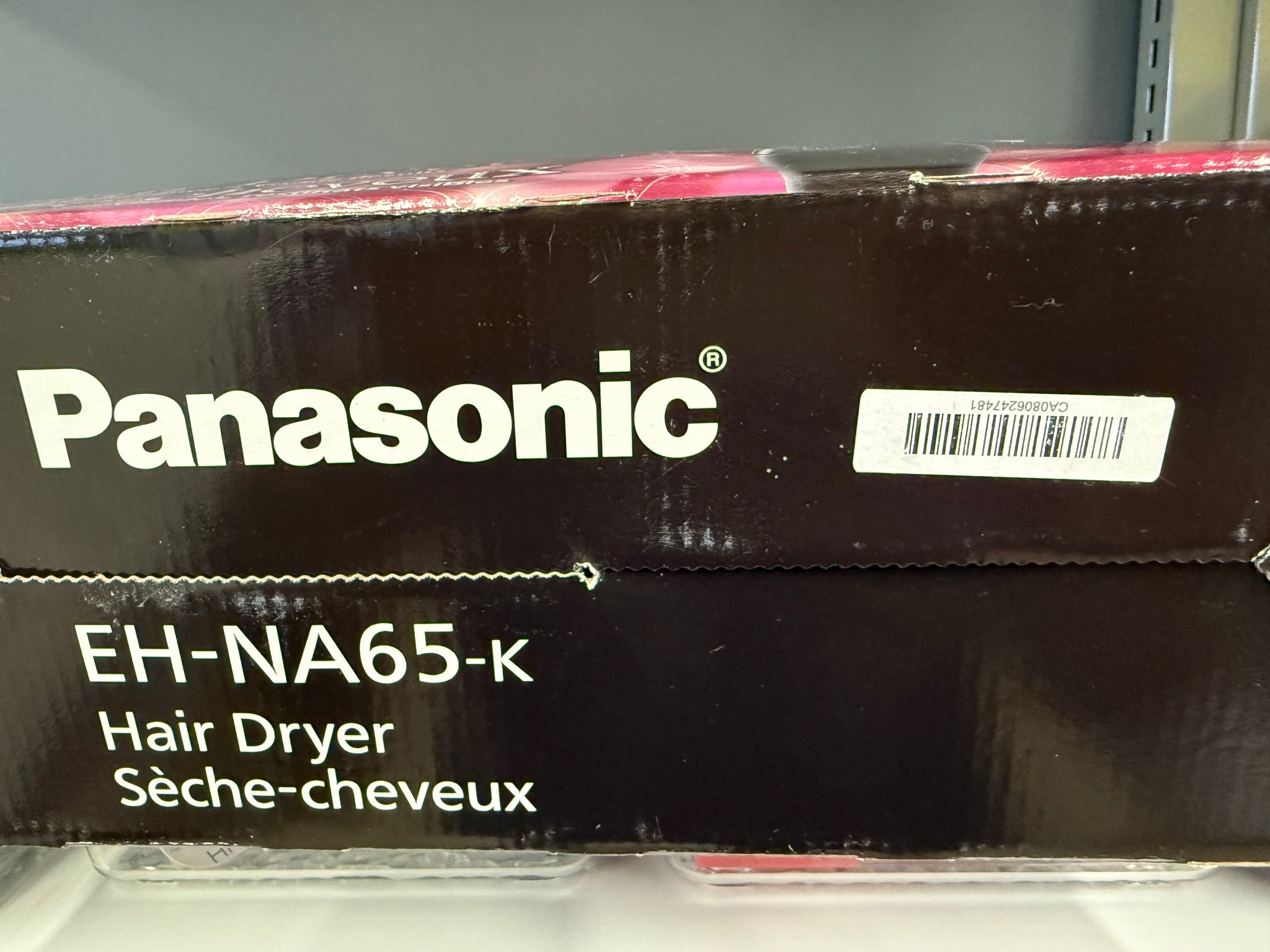 Panasonic EH-NA65-K Nanoe Hair Dryer – Pink/Black