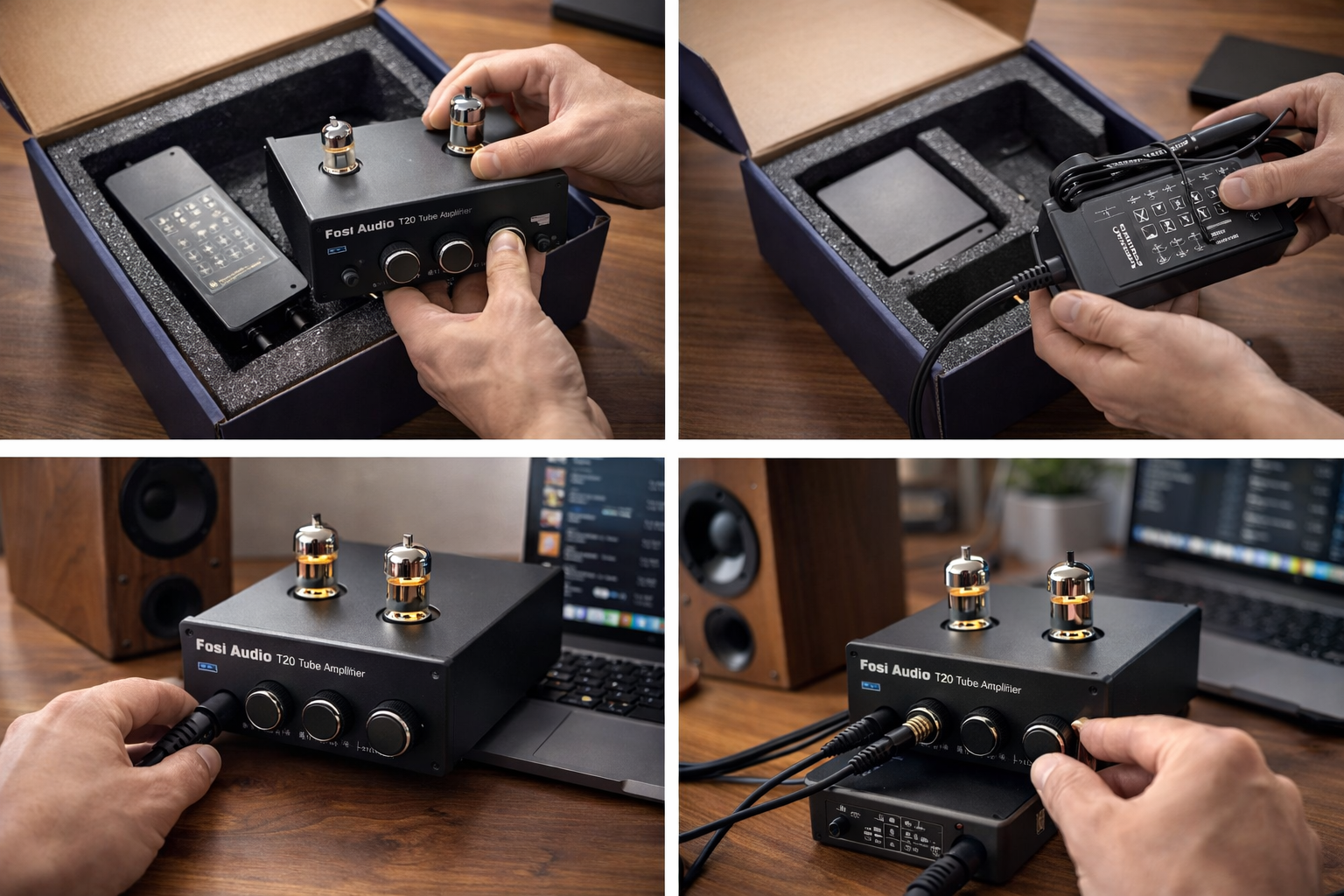 Fosi Audio T20 Tube Amplifier – Home Audio Integrated Amp