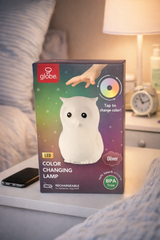 Globe LED Color-Changing Lamp – Ambient Mood Light with Multi-Color Settings