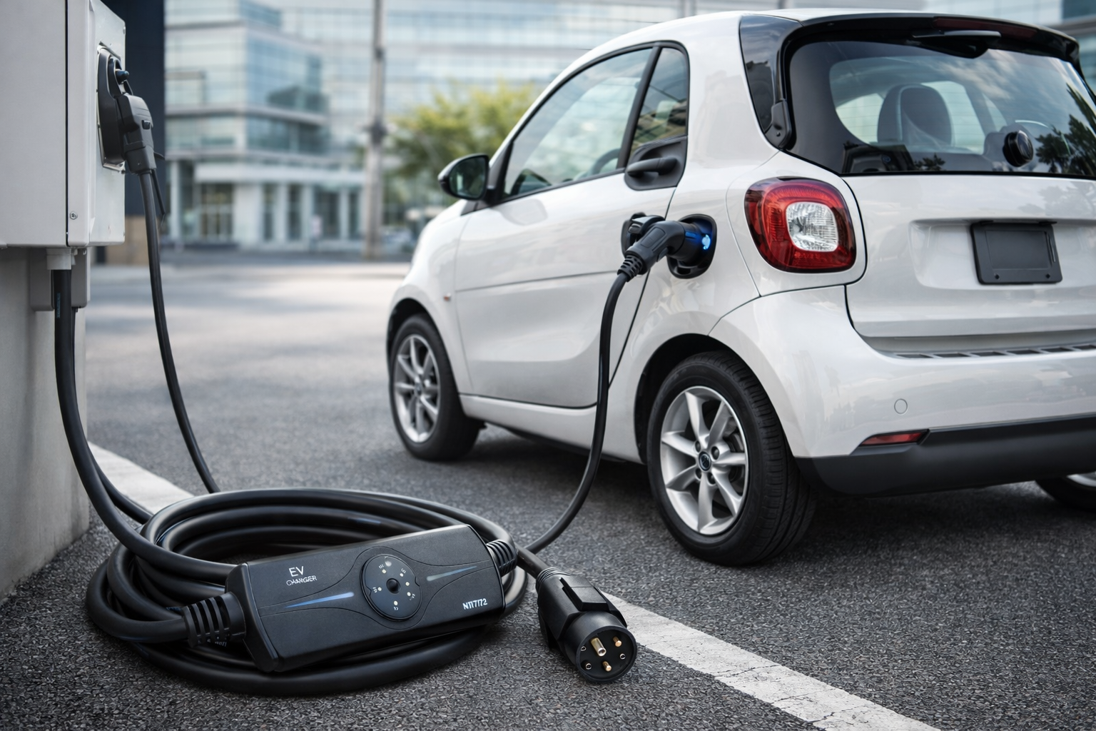 Level 2 EV Charger 32A NEMA 14-50P 25ft Portable EV Charging Cable 7KW J1772 ETL Certified