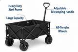 Heavy Duty Folding Utility Wagon Cart Collapsible